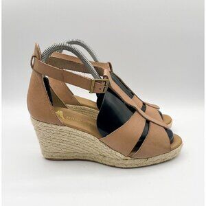 Apaseart Made in Spain leather wedges size 38 or US 7.5